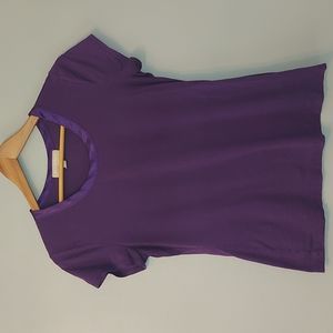 Purple T-Shirt Banana Republic Factory Medium